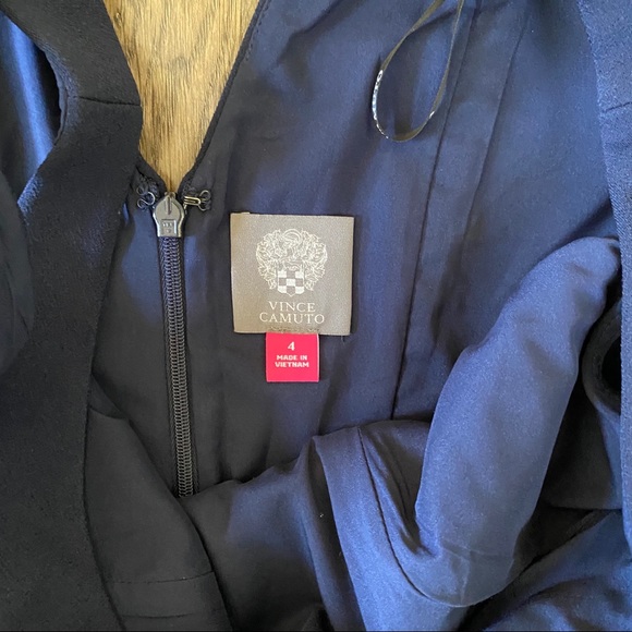 NWT Vince Camuto Navy dress - Picture 3 of 6
